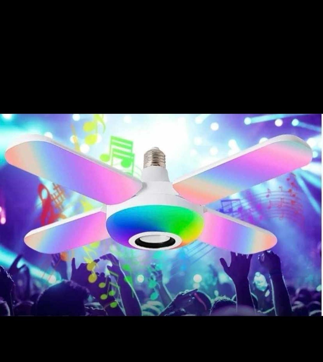 Miniatura 2 de LAMAPARA BOMBILLO RGB PARLANTE COLORES